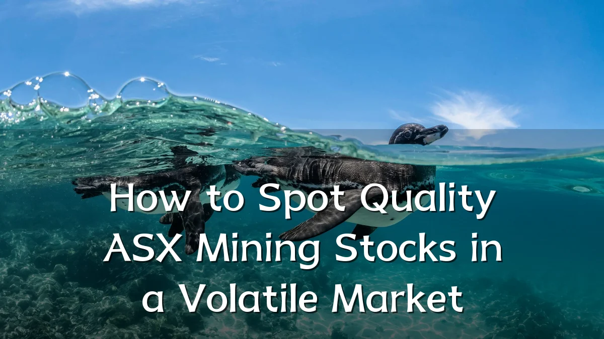 How to Spot Quality ASX Mining Stocks in a Volatile Market