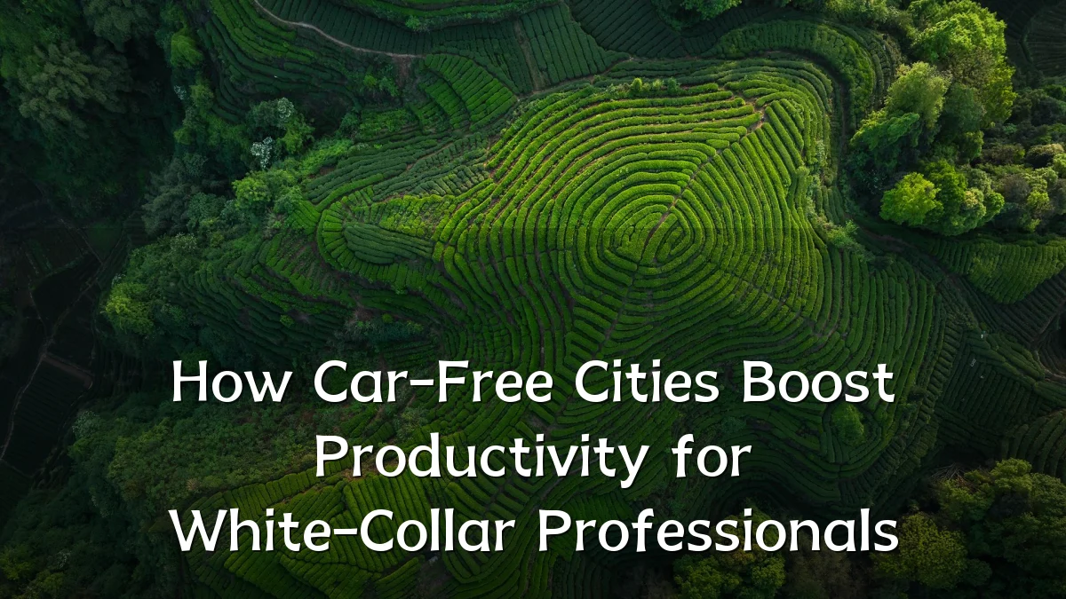 How Car-Free Cities Boost Productivity for White-Collar Professionals