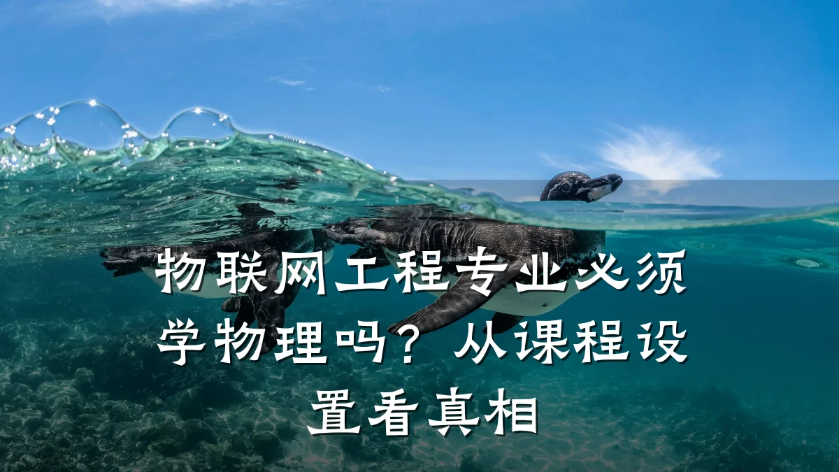 物联网工程专业必须学物理吗？从课程设置看真相