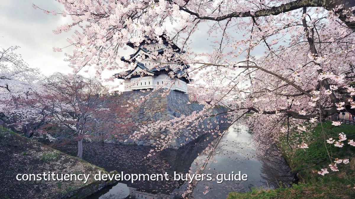 constituency development buyers guide