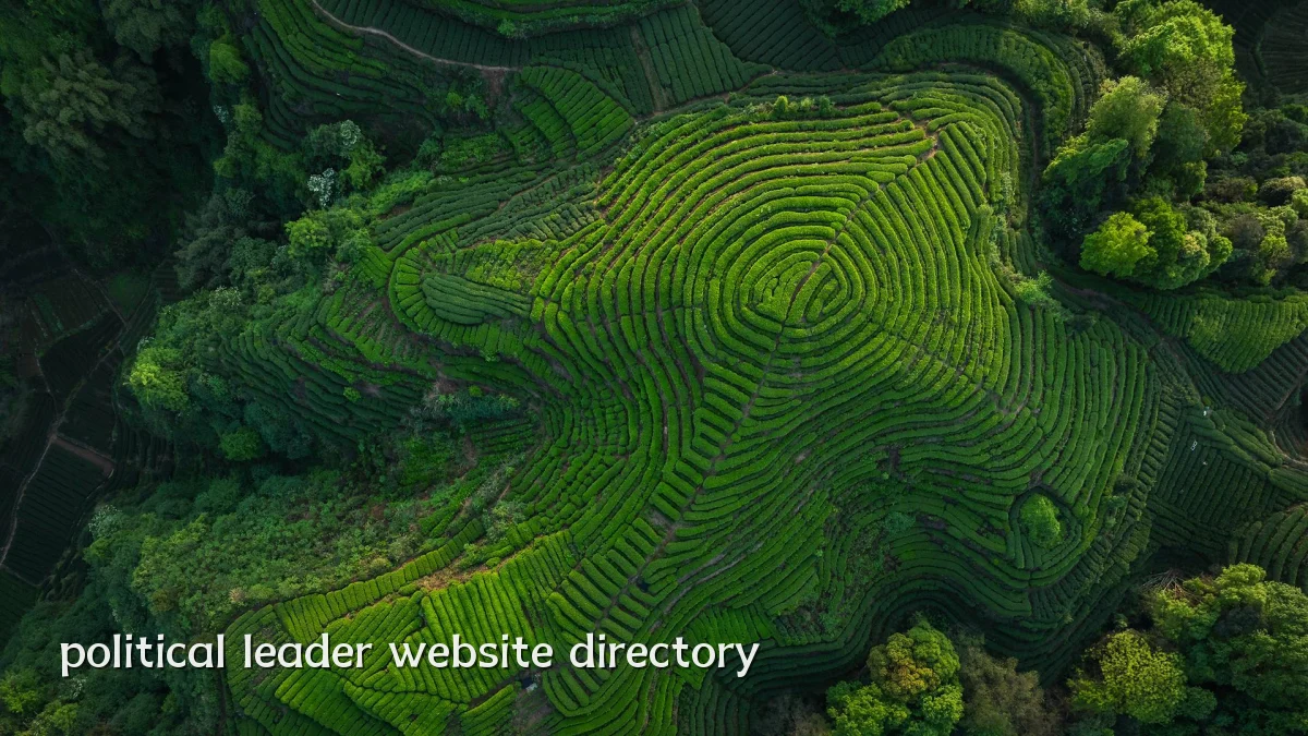 political leader website directory