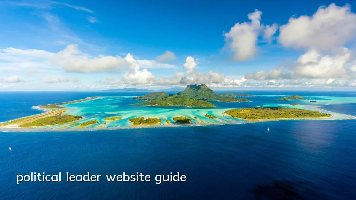 political leader website guide