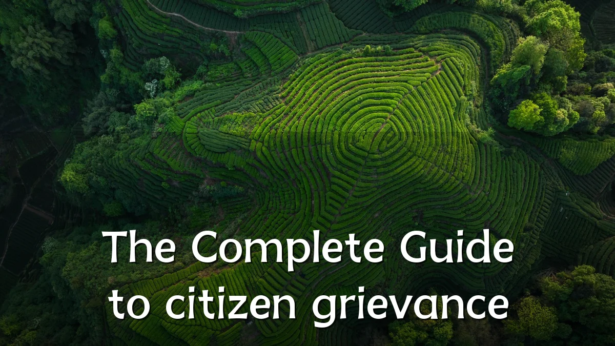 The Complete Guide to citizen grievance