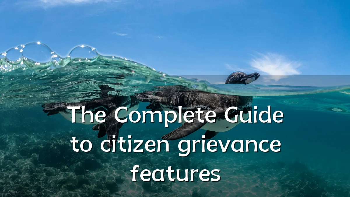 The Complete Guide to citizen grievance features