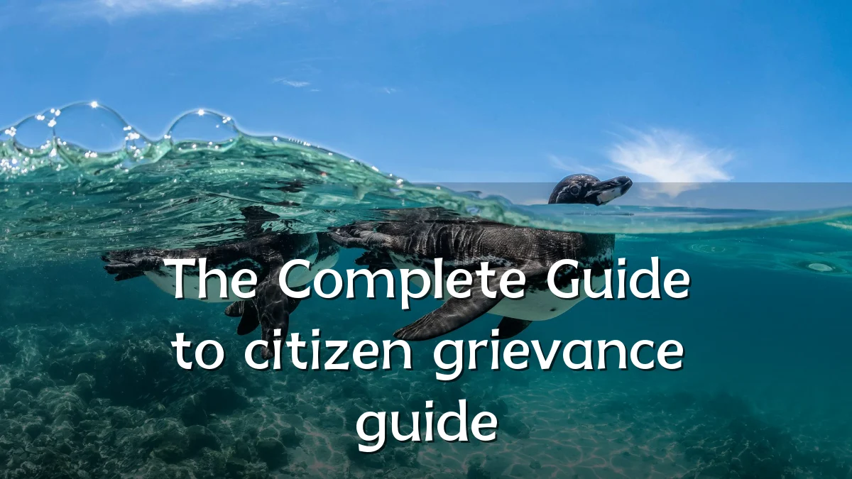 The Complete Guide to citizen grievance guide