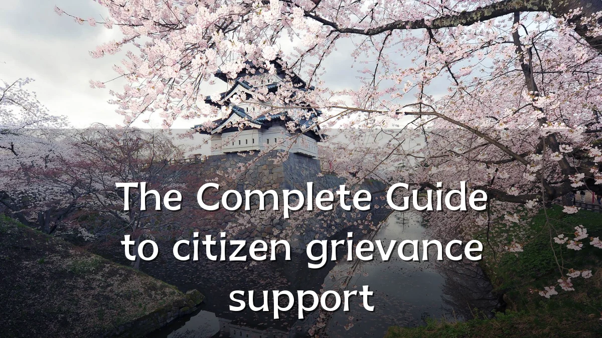 The Complete Guide to citizen grievance support
