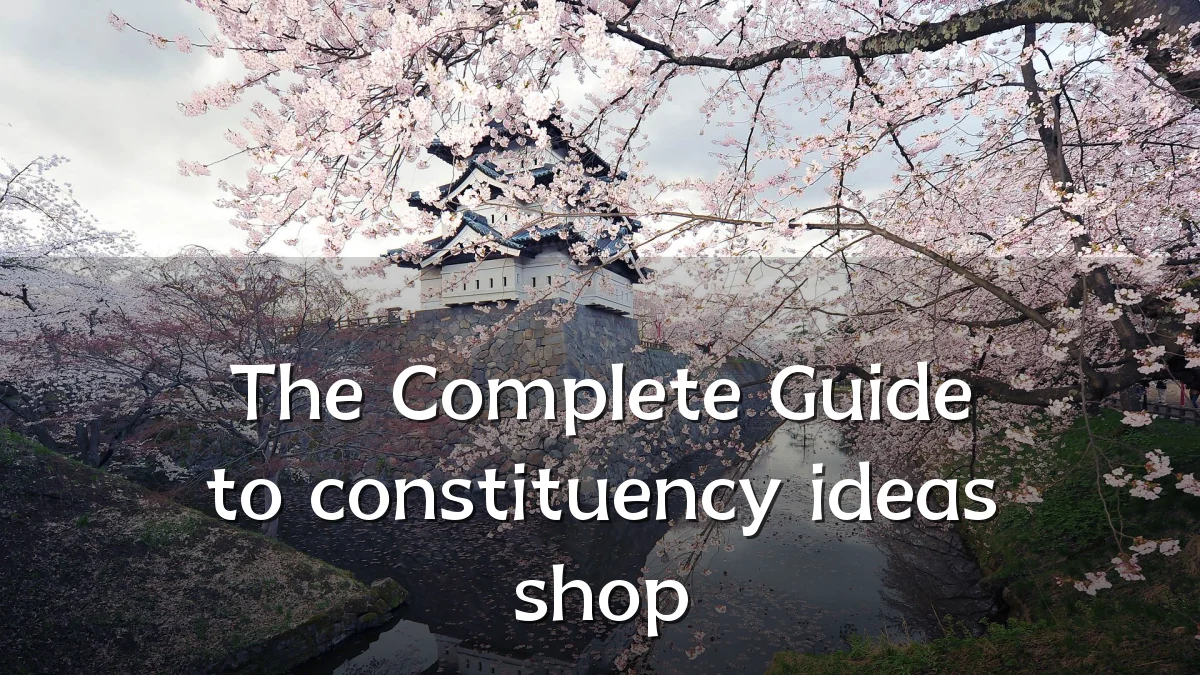 The Complete Guide to constituency ideas shop