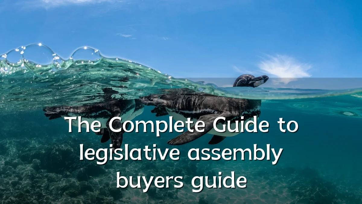 The Complete Guide to legislative assembly buyers guide