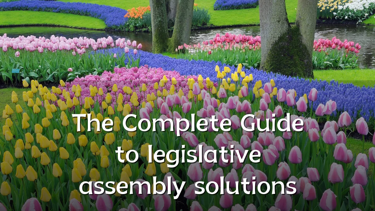The Complete Guide to legislative assembly solutions