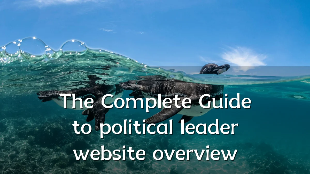 The Complete Guide to political leader website overview