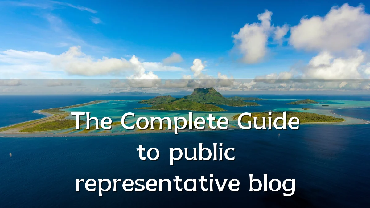 The Complete Guide to public representative blog