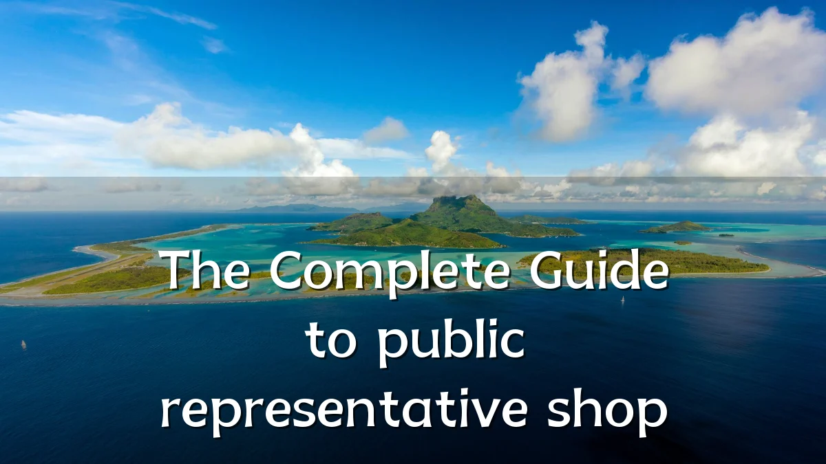 The Complete Guide to public representative shop
