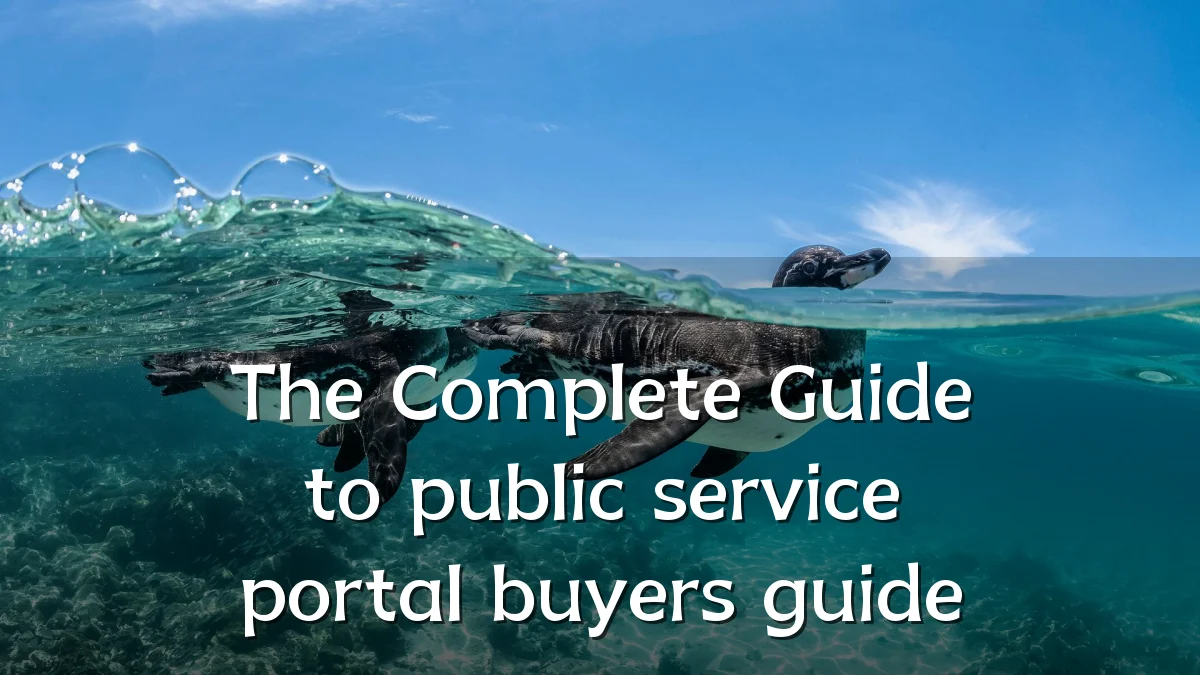The Complete Guide to public service portal buyers guide