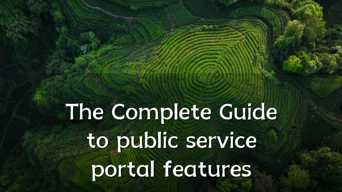 The Complete Guide to public service portal features