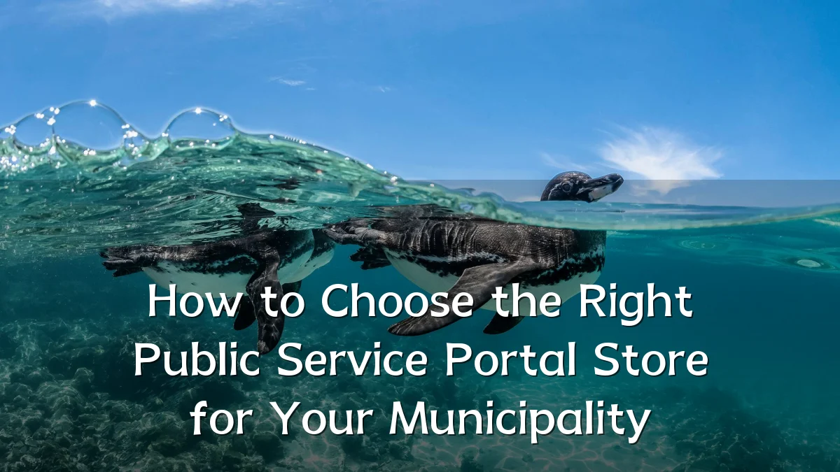 How to Choose the Right Public Service Portal Store for Your Municipality