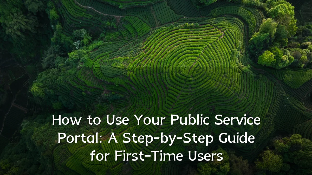 How to Use Your Public Service Portal: A Step-by-Step Guide for First-Time Users