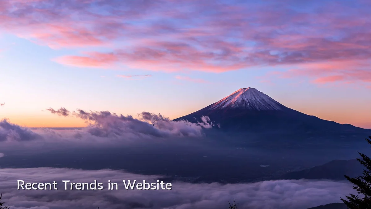 Recent Trends in Website