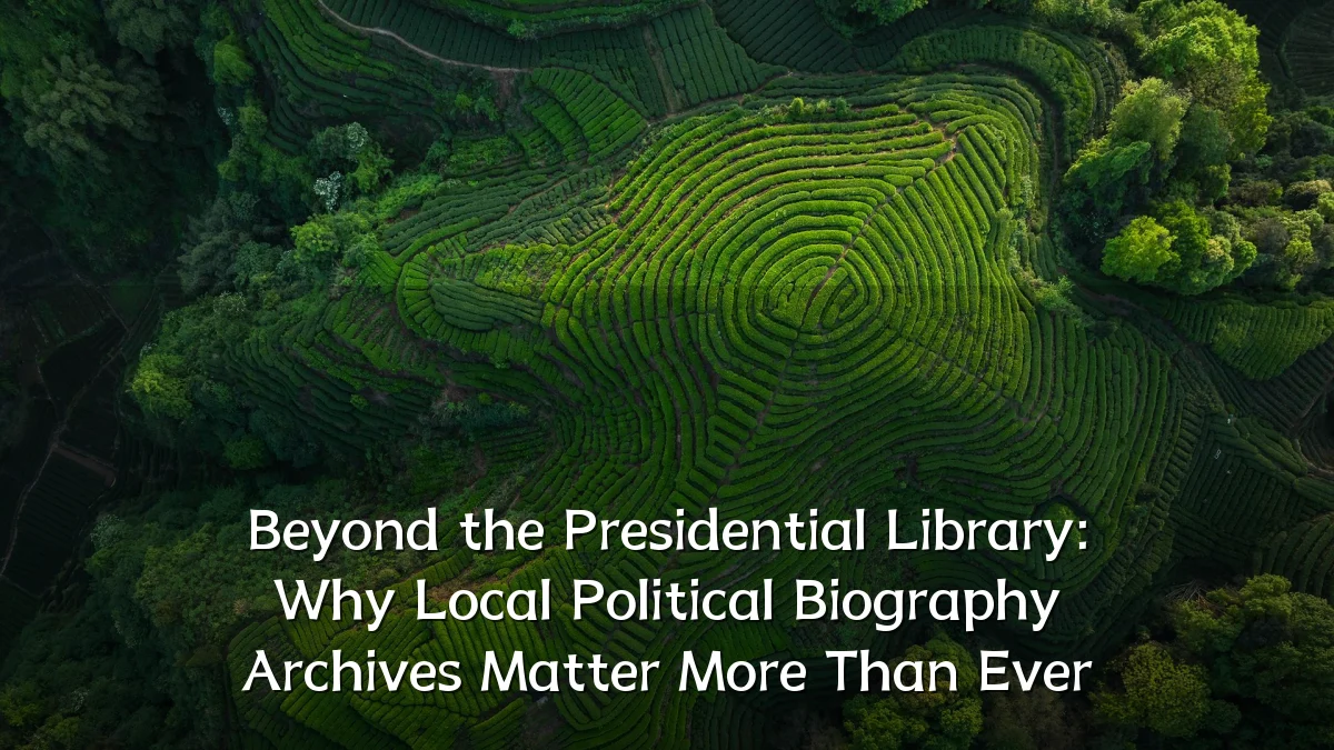 Beyond the Presidential Library: Why Local Political Biography Archives Matter More Than Ever