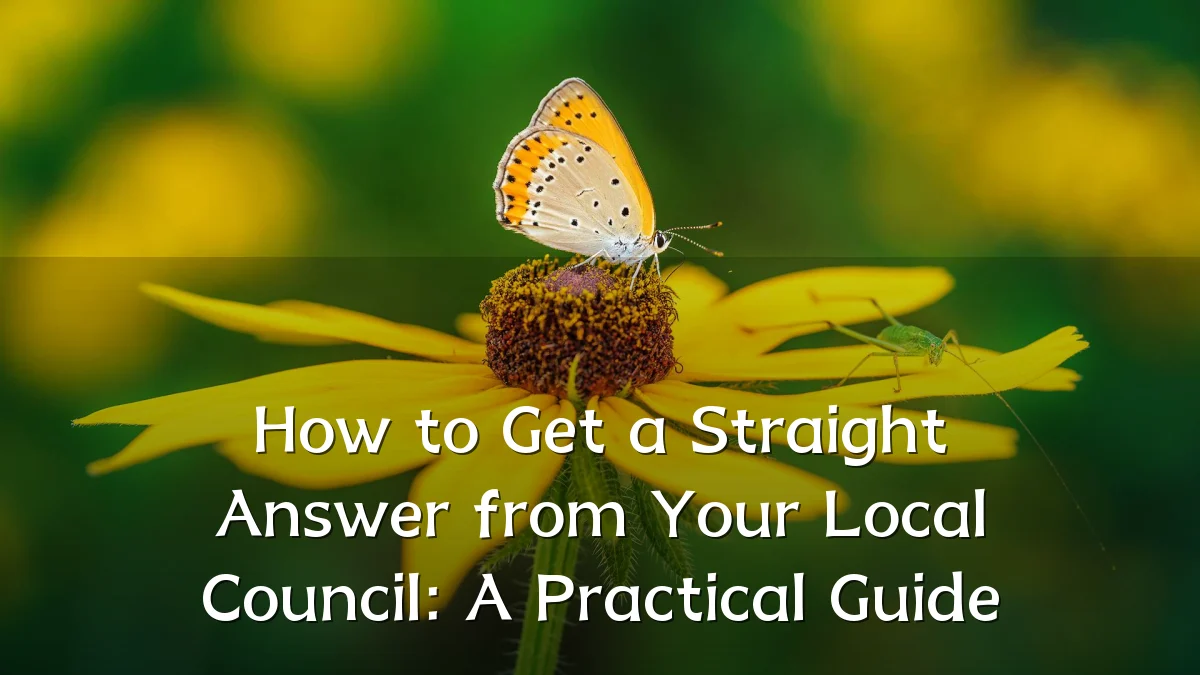 How to Get a Straight Answer from Your Local Council: A Practical Guide