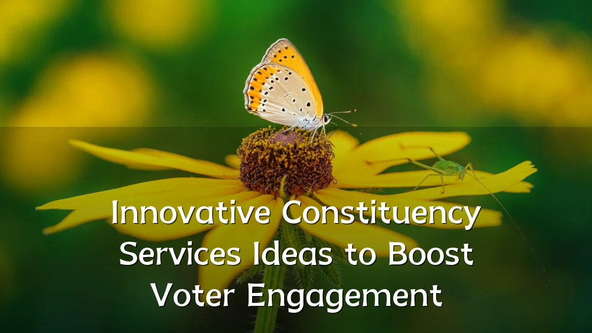 Innovative Constituency Services Ideas to Boost Voter Engagement