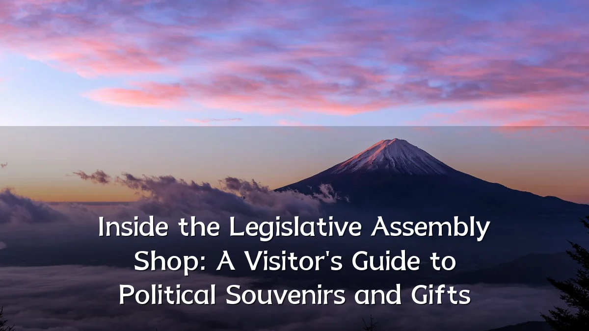 Inside the Legislative Assembly Shop: A Visitor's Guide to Political Souvenirs and Gifts