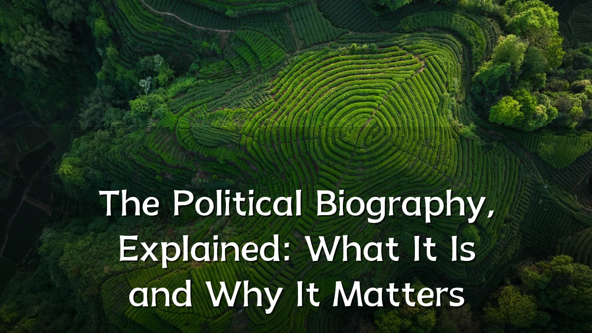 The Political Biography, Explained: What It Is and Why It Matters