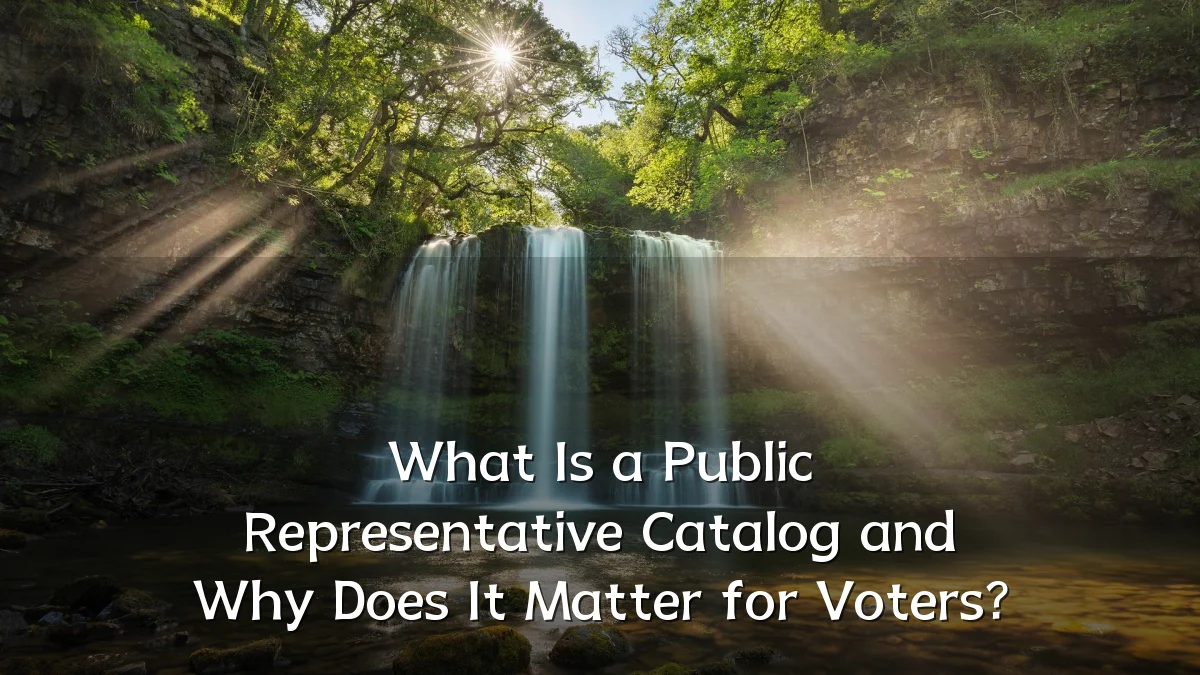 What Is a Public Representative Catalog and Why Does It Matter for Voters?